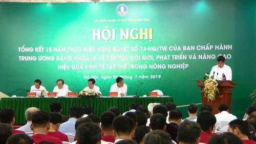 Hội nghị tổng kết Nghị quyết về Kinh tế tập thể