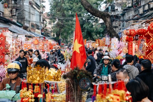 Chợ hoa Hàng Lượng - phiên chợ truyền thống lâu đời nhất Hà Nội