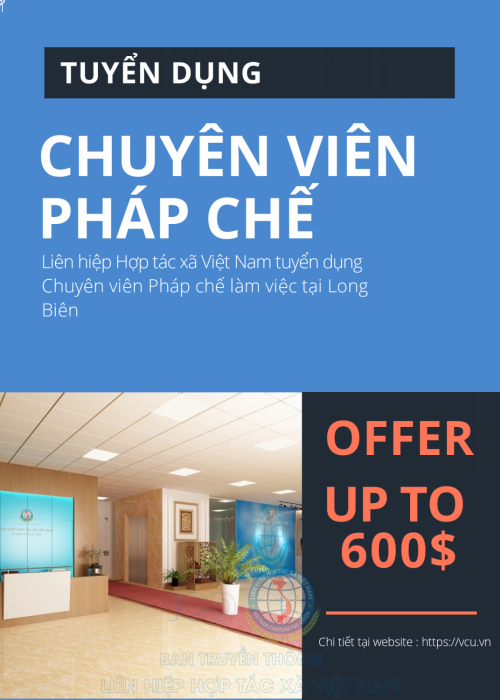 Tuyển Chuyên viên Pháp chế