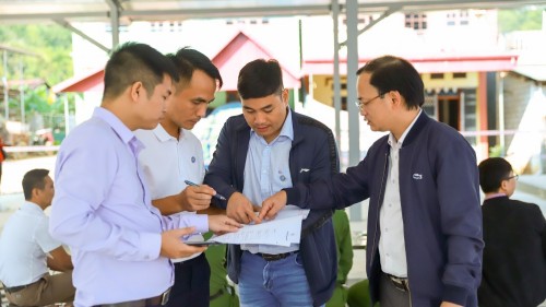 Kiểm tra công tác phòng cháy chữa cháy và an toàn lao động tại  Chợ Long Thịnh, tỉnh Lạng Sơn