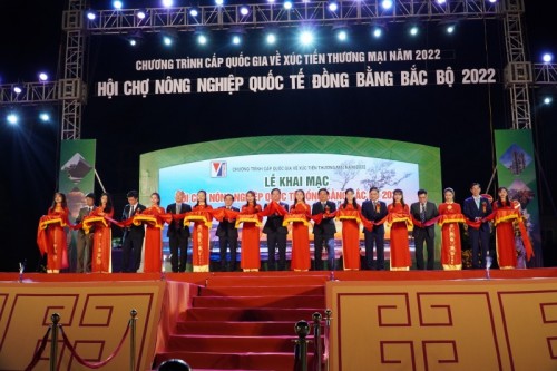 Thái Bình: Khai mạc Hội chợ Nông nghiệp quốc tế Đồng bằng Bắc Bộ 2022