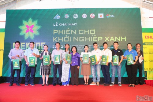 Khai mạc phiên chợ khởi nghiệp Xanh tại Mekong Connect 2022