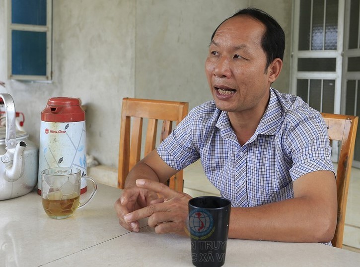 Ông Lê Mạnh Quý, Giám đốc Hợp tác xã chăn nuôi Quý Hiền ở Sơn Hà, Bảo Thắng, Lào Cai