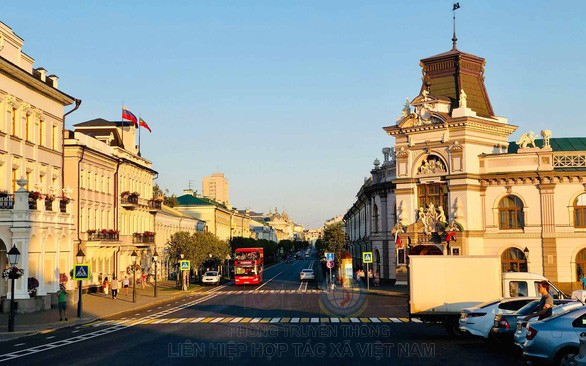 Thành phố Kazan, nơi có nhiều người Việt mưu sinh