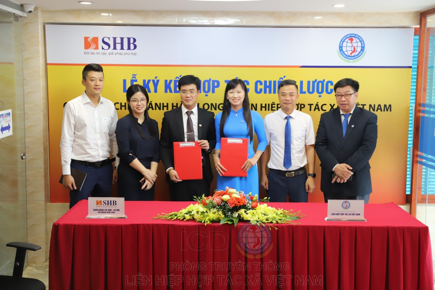Liên Hiệp Hợp tác xã Việt Nam và SHB chi nhánh Hàm Long chung tay hành động, tiếp bước thành công