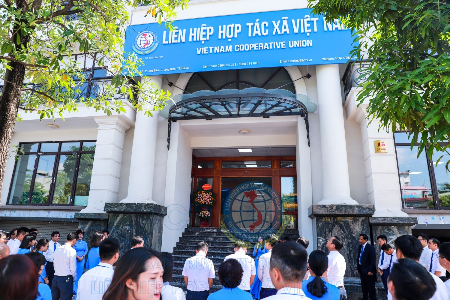 Trụ sở mới của Liên hiệp Hợp tác xã Việt Nam ở 15 Cổ Linh, Long Biên, Hà Nội