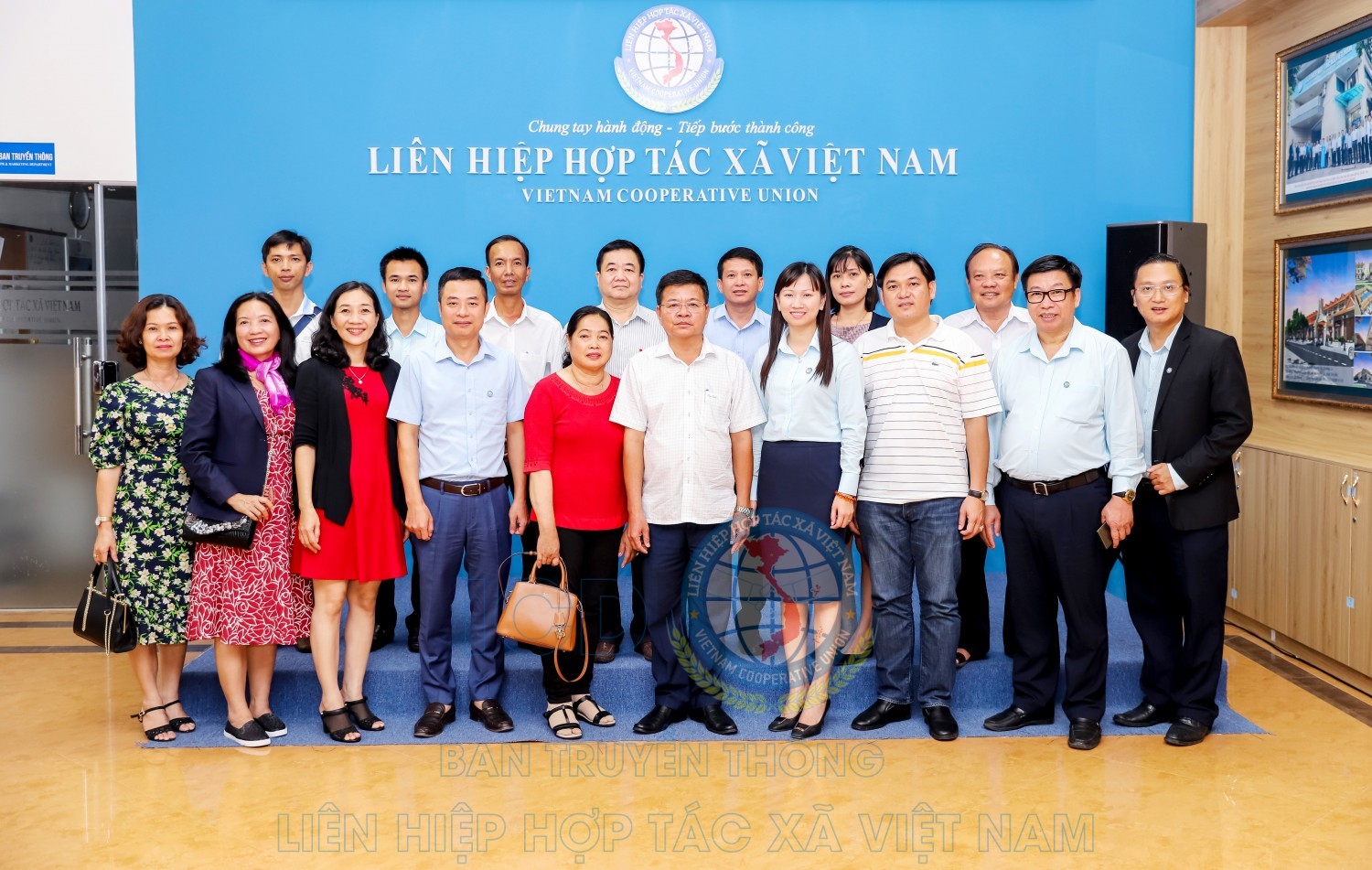 Đoàn công tác huyện An Biên thăm và làm việc với Liên hiệp Hợp tác xã Việt Nam